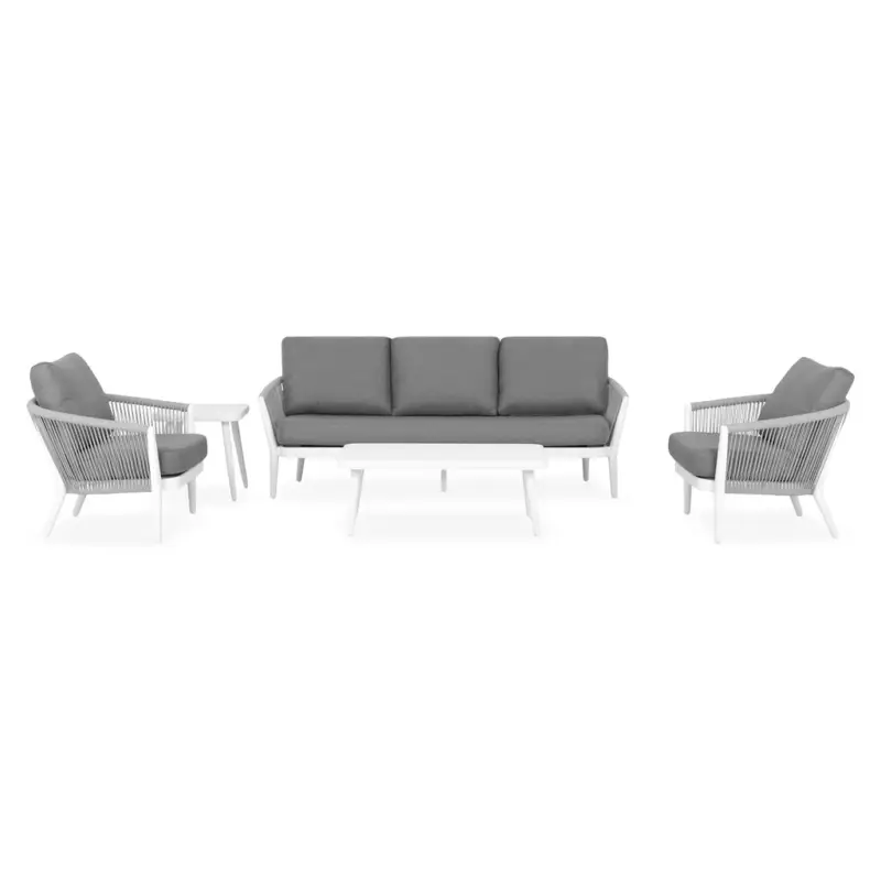 Ofertă specială ORSO Set mobilier terasă/grădină, 2 fotolii, canapea și 2 măsuțe