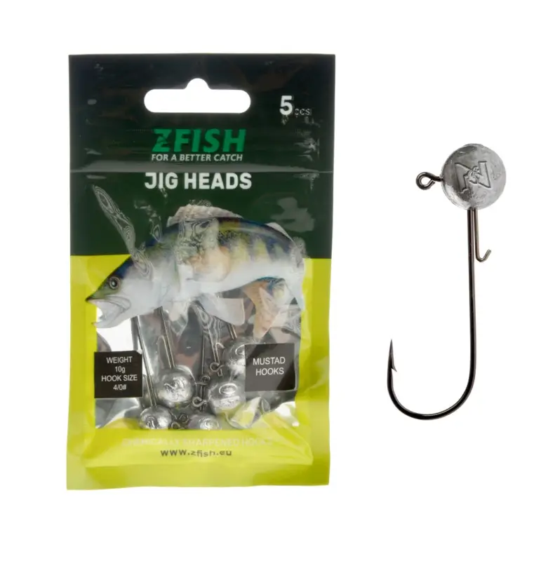 Reducere specială Jig Zfish Head Premium , Nr.1/0, 5g, 5buc/plic