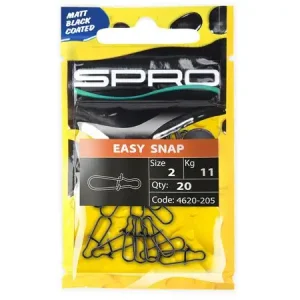 Agrafa Spro Fastlock Matt Black, 20buc/plic Ofertă de sezon