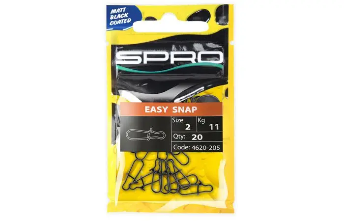 Agrafa Spro Fastlock Matt Black, 20buc/plic Ofertă de sezon