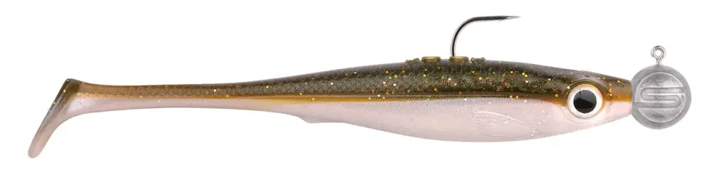 Livrare gratuită Kit 2 Twistere Spro Iris Pop-Eye + 2 Cap Twister Gamakatsu, UV Baitfish, 8cm, 5+7g