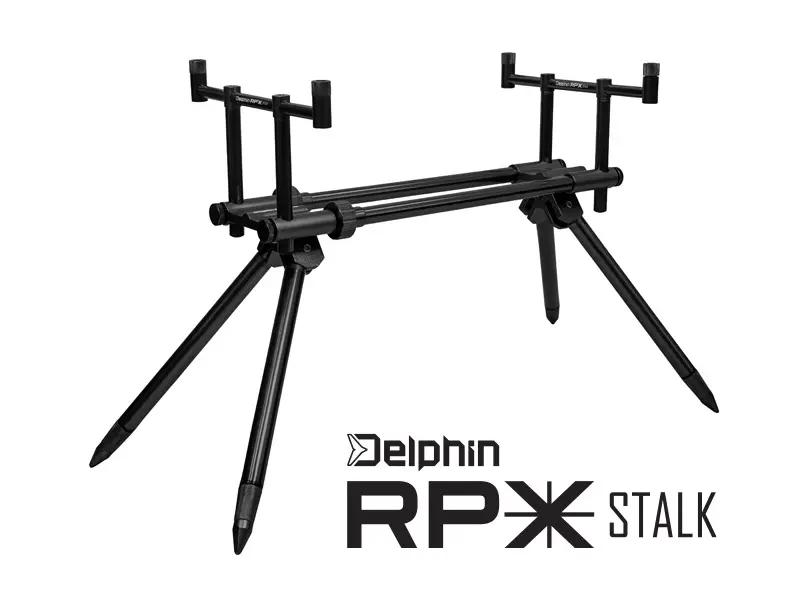 Rod Pod Aluminiu Delphin RPX Stalk BlackWay, Negru Anodizat, 2 Posturi Reducere