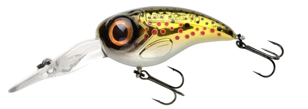 Vobler Spro Fat Iris Dr ,Brown Trout, 4cm, 6.2g Reduceri