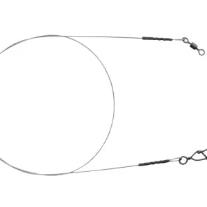 Calitate înaltă Struna Spro Matte Black Leader 7x7 Wire, 15kg, 25cm,2buc/plic
