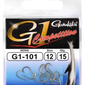 Carlige Gamakatsu G-1 Competition G1-101, 15buc/plic Ofertă specială