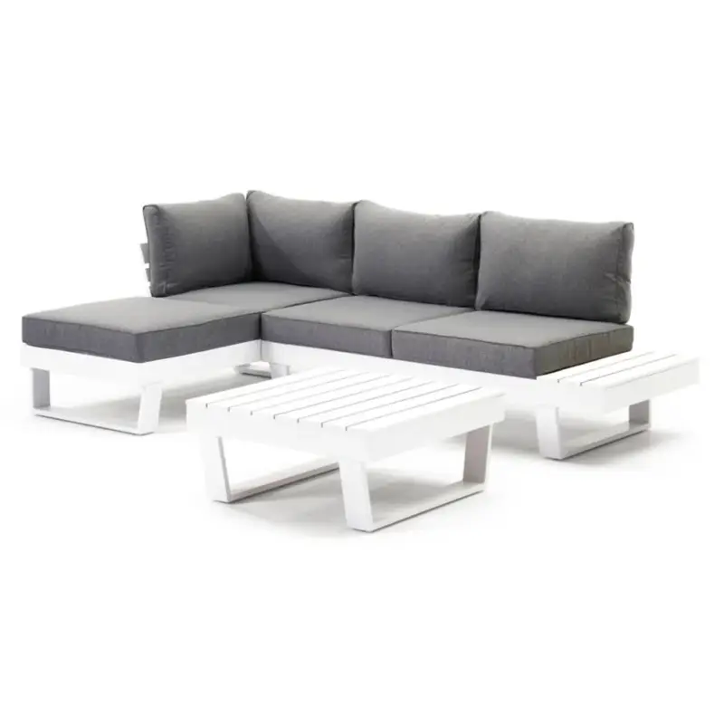 Comandă acum ALORA Set mobilier terasă/grădină, șezlong, canapea și măsuță