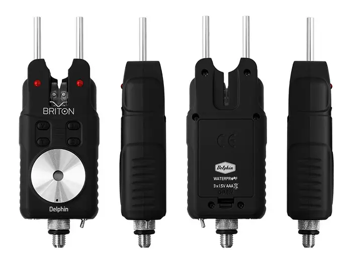 Set Avertizori-Senzori Pescuit Delphin BRITON Wireless + Statie , 4+1 Doar azi
