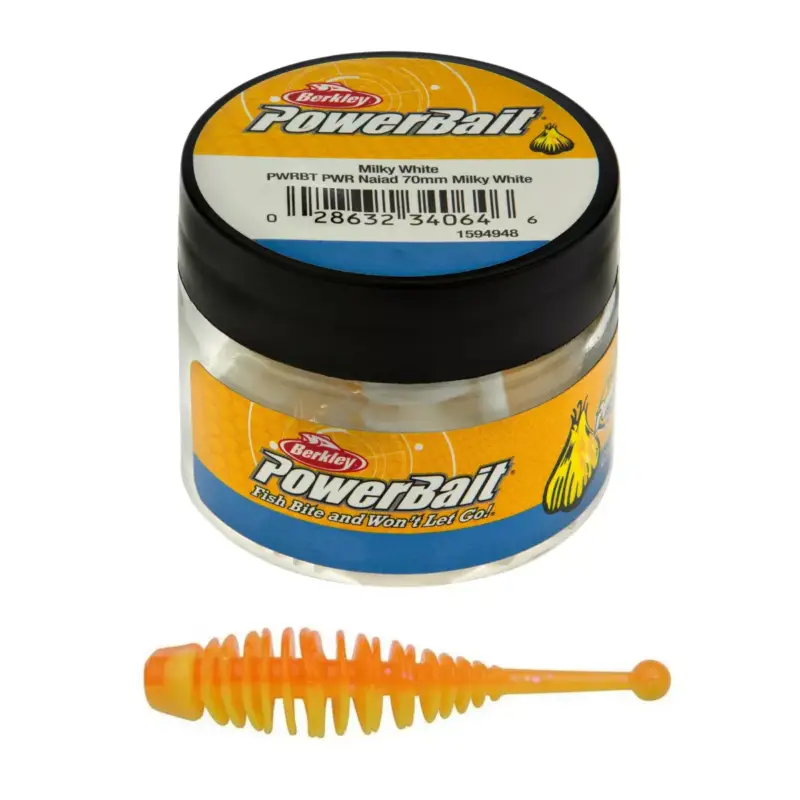 Naluca Power Baits Naiad,Fluorescent Orng/Snsne Ylw, 5cm, 10buc/plic Cumpără online
