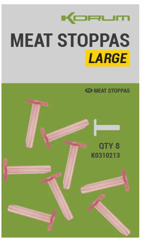 Noutate Stopper korum Meat Stoppas, 8buc/plic