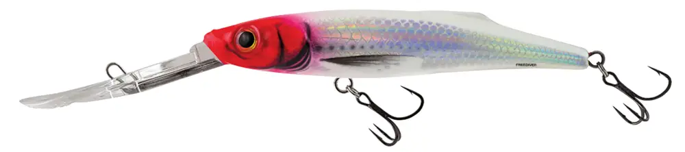 Reducere Vobler Salmo Freediver Super Deep Runner 7,Holographic Red Head, 7cm, 8g