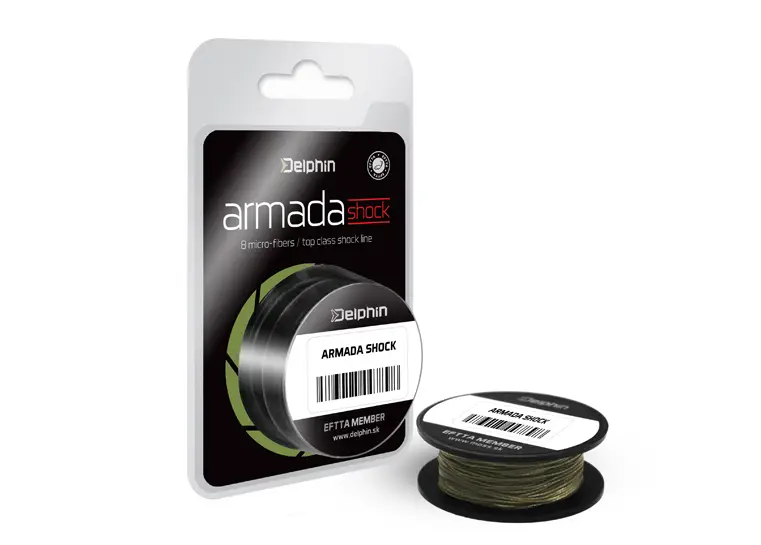 Discount Fir Textil Inaintas Delphin Armada Shock Green, 20m, 0.18mm 40lbs