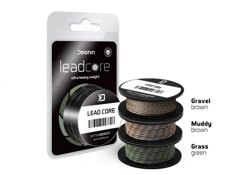 Preț redus Fir Delphin Leadcore, 45lbs, 5m