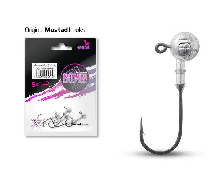 Jig Delphin Head Bomb, 25g, 5buc/plic Transport gratuit
