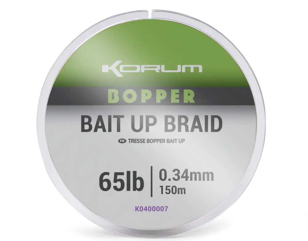Fir Textil Korum Bopper Bait Up Braid, 150m Chilipir