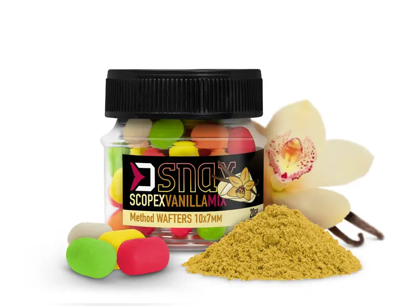 Wafters Delphin D Snax Mix Waft, Scopex-Vanilie,10x7mm, 20g/borcan Cel mai vândut