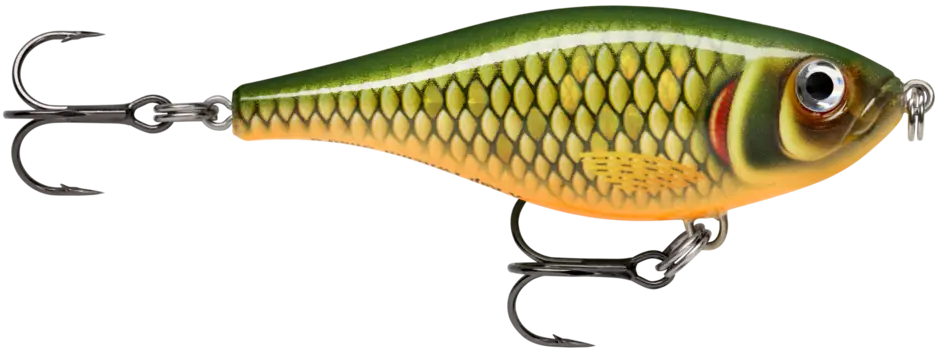 Promoție Vobler Rapala X-Rap Twitchin Shad, Culoare Scaled Roach (SCRR), 8cm, 13g
