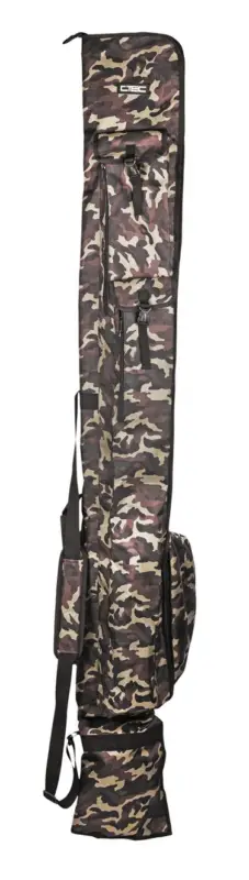 Livrare expres Husa Spro C-TEC Holdall Camou, 3 Lansete + 3 Mulinete, 195x30cm