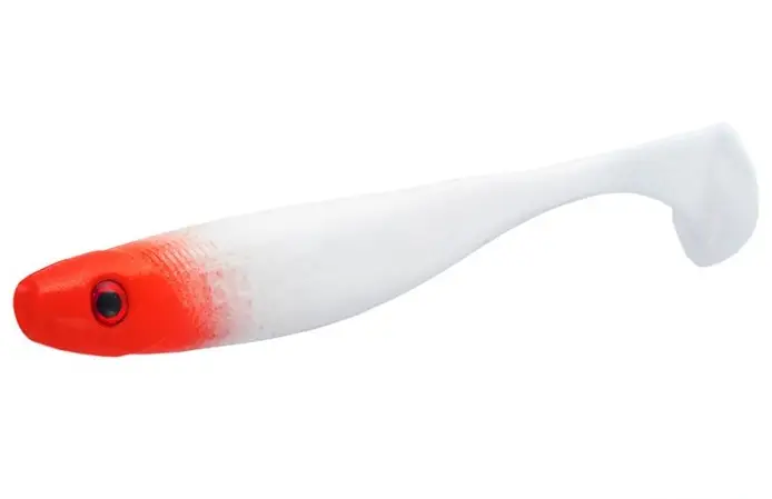 Shad Delphin BOMB Rippa, Redface, 8cm, 5buc/plic Promoție