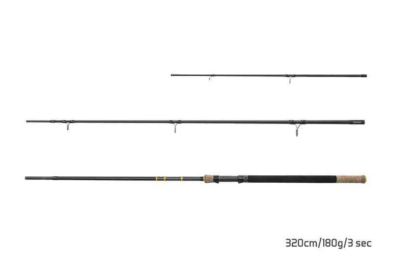 Lanseta Feeder Delphin River Trophy NXT, 3.20m, 180g, 3+4buc Chilipir