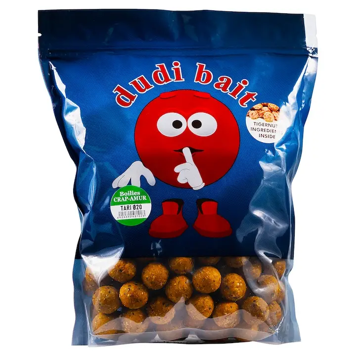 Nu rata Boilies Solubil Dudi Bait Crap Amur, 1kg, 20mm