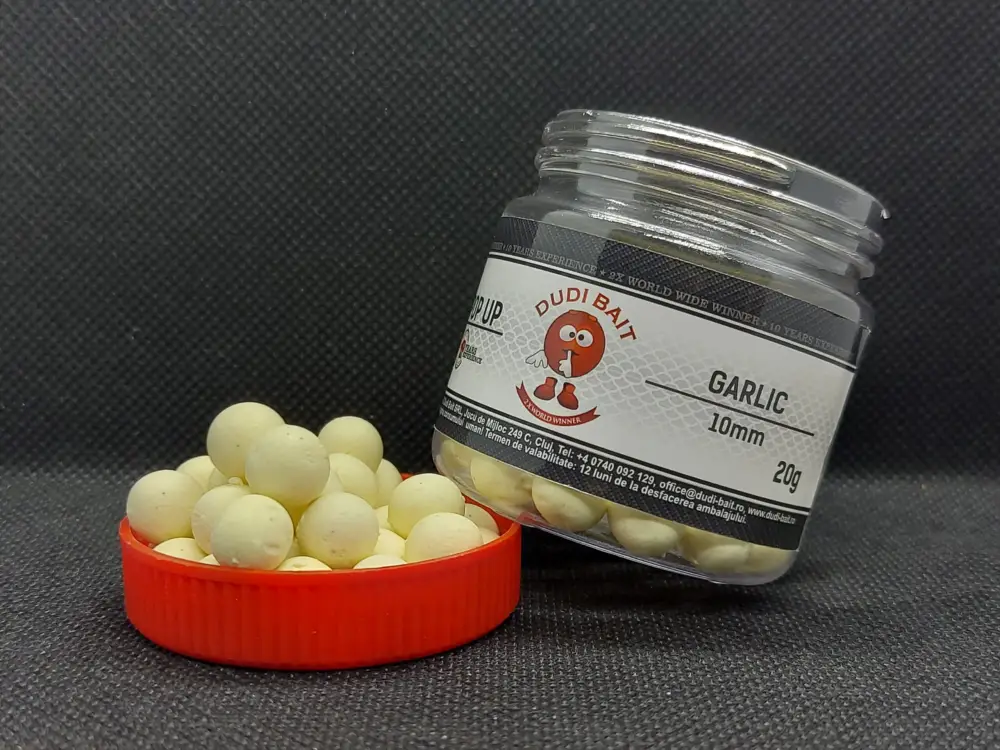 Pop Up Dudi Bait Dumbell, 8mm, 20g/borcan, Usturoi Reducere