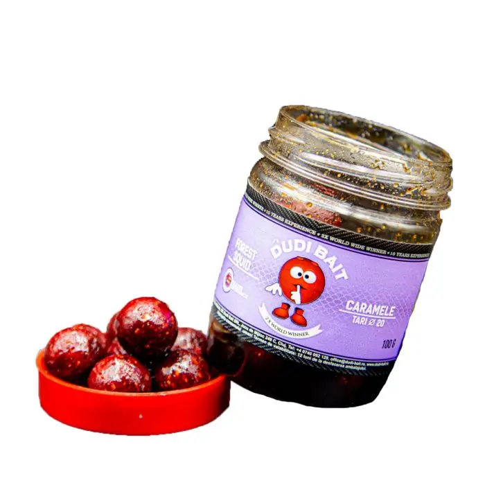 Boilies Tare de Carlig Dudi Bait Forest Squid Caramele Tari, Squid&Fructe de Padure, 100g, 16mm Cel mai bun preț