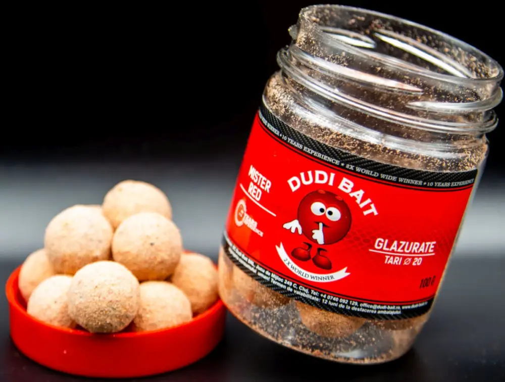 Boilies Tare de Carlig Dudi Bait Forest Squid Caramele Tari, Squid&Fructe de Padure, 100g, 24mm Ofertă