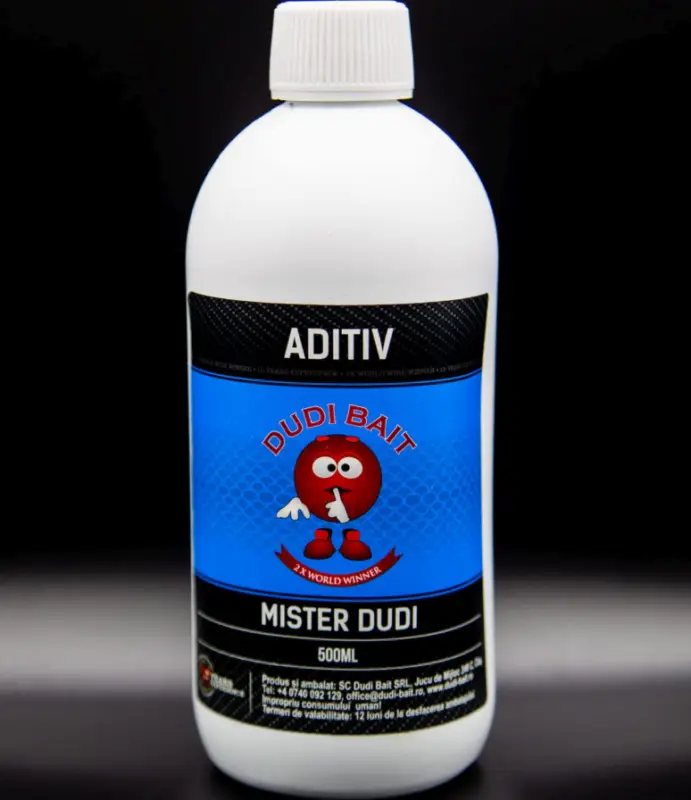 Aditiv Lichid Dudi Bait Mister Dudi, 500mL Plată sigură