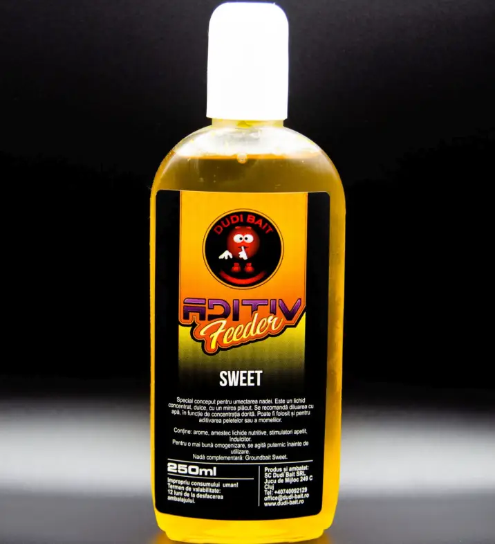 Reducere Aditiv Lichid Dudi Bait Feeder, 250ml, Sweet
