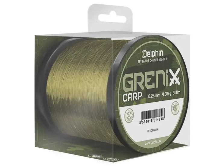 Fir Monofilament Pescuit Delphin Grenix Carp, Green, 1000m Reduceri