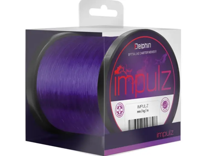 Fir Pescuit Monofilament Delphin Impulz, Violet, 600m,1100m,1200m Doar azi
