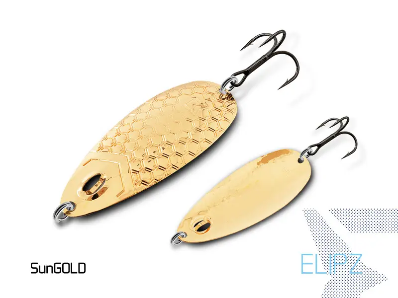 Lingurita Oscilanta Delphin Elipz FullScale,SunGold, 7.5cm, 12g Cumpără acum
