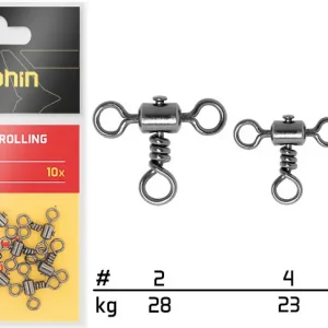 Accesorii Monturi Pescuit Vartej T Delphin, 10buc/plic Super ofertă