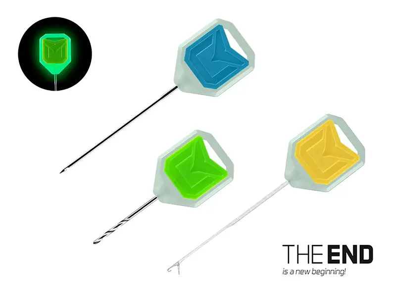 Livrare gratuită Set Crosete Pescuit Fluo si Burghiu Delphin T-END Grip 3XF