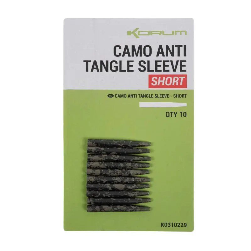 Con Antitangle Korum Camo Anti Tangle Sleeve, Short Calitate înaltă