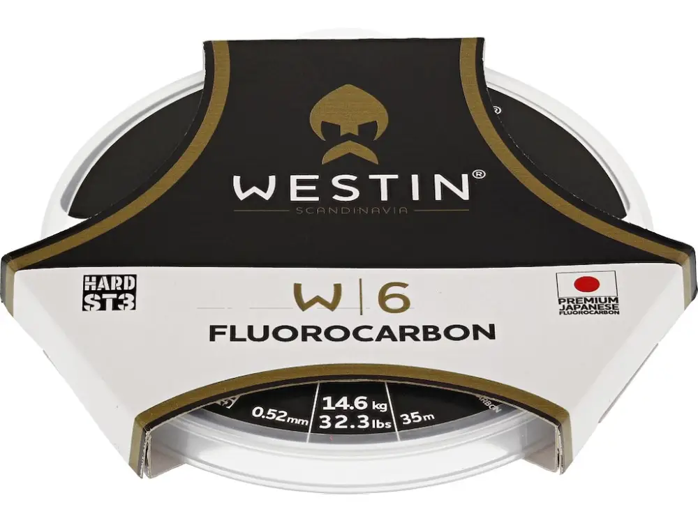 Promoție Fir Fluorocarbon Pescuit Westin W6 ST3 Clear,35m,0.52mm