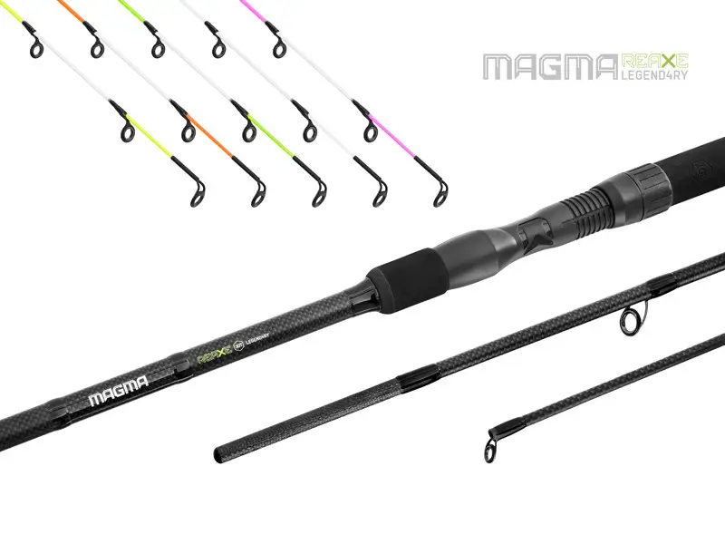 Expediere rapidă Lanseta Feeder Delphin Magma Reaxe 30T, 3.60m, 100g, 3+5buc