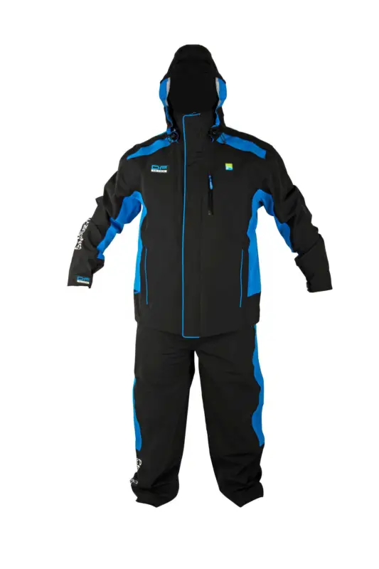 Costum Preston DF Utra Suit, Black/Blue Bestseller