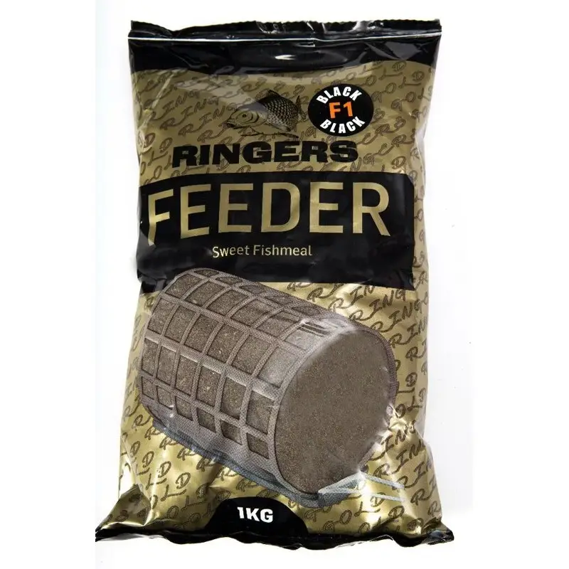 Reducere de preț Groundbait Ringers Ringers F1 Feeder Black, 1kg