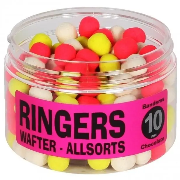 Preț redus Wafters Ringers Allsort, Ciocolata, 6mm, 70g