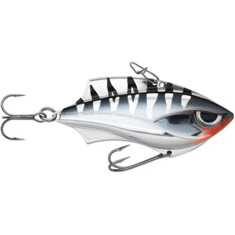Lichidare de stoc Vobler Rapala Rap-V Blade, Culoare Carbon CRT, 5cm, 10g