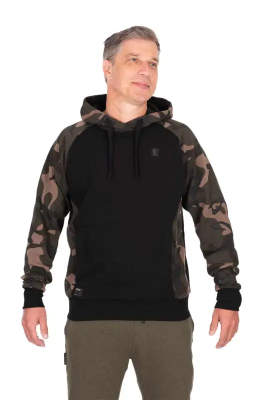 Ofertă specială Hanorac Fox Pullover Premium 310 Hoodie, Black-Camo