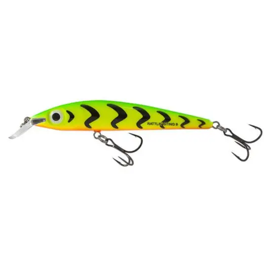 Nu rata Vobler Salmo Rattlin Sting Suspending, Green Tiger, 9cm, 11g
