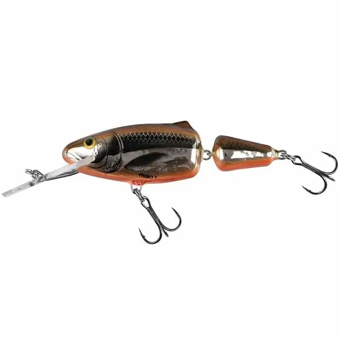 Vobler Salmo Frisky Deep Runner, Hot Olive, 7cm Promoție
