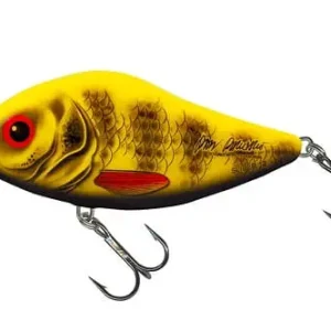 Livrare gratuită Vobler Salmo Slider 10, Black Widow, 10cm, 46g