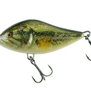 Cel mai vândut Vobler Salmo Slider 12, Largemouth Bass Sinking, 12cm, 70g