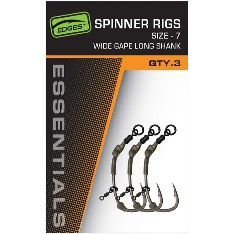 Montura Fox Edges Spinner Rig, 3buc/plic Ofertă exclusivă