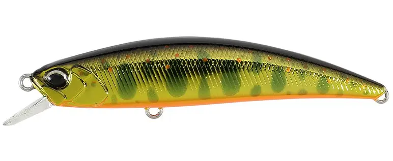 Expediere rapidă Vobler Duo Spearhead Ryuki 70F, Culoare Gold Yamame, 7cm, 5.3g