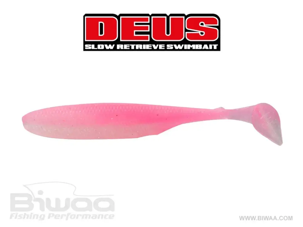 Doar azi Shad Biwaa Deus, Pink Ice, 7.5cm, 10buc/plic