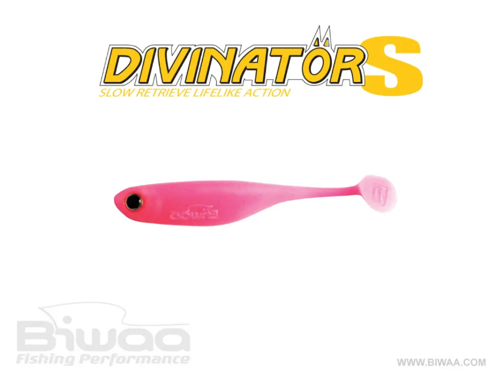 Shad Biwaa Divinator, Pink, 6cm ,8buc/plic Ofertă limitată